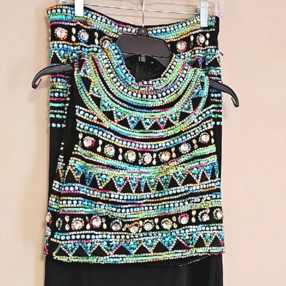 Tiffany Designs 2 piece Formal Skirt and Top. Size 12